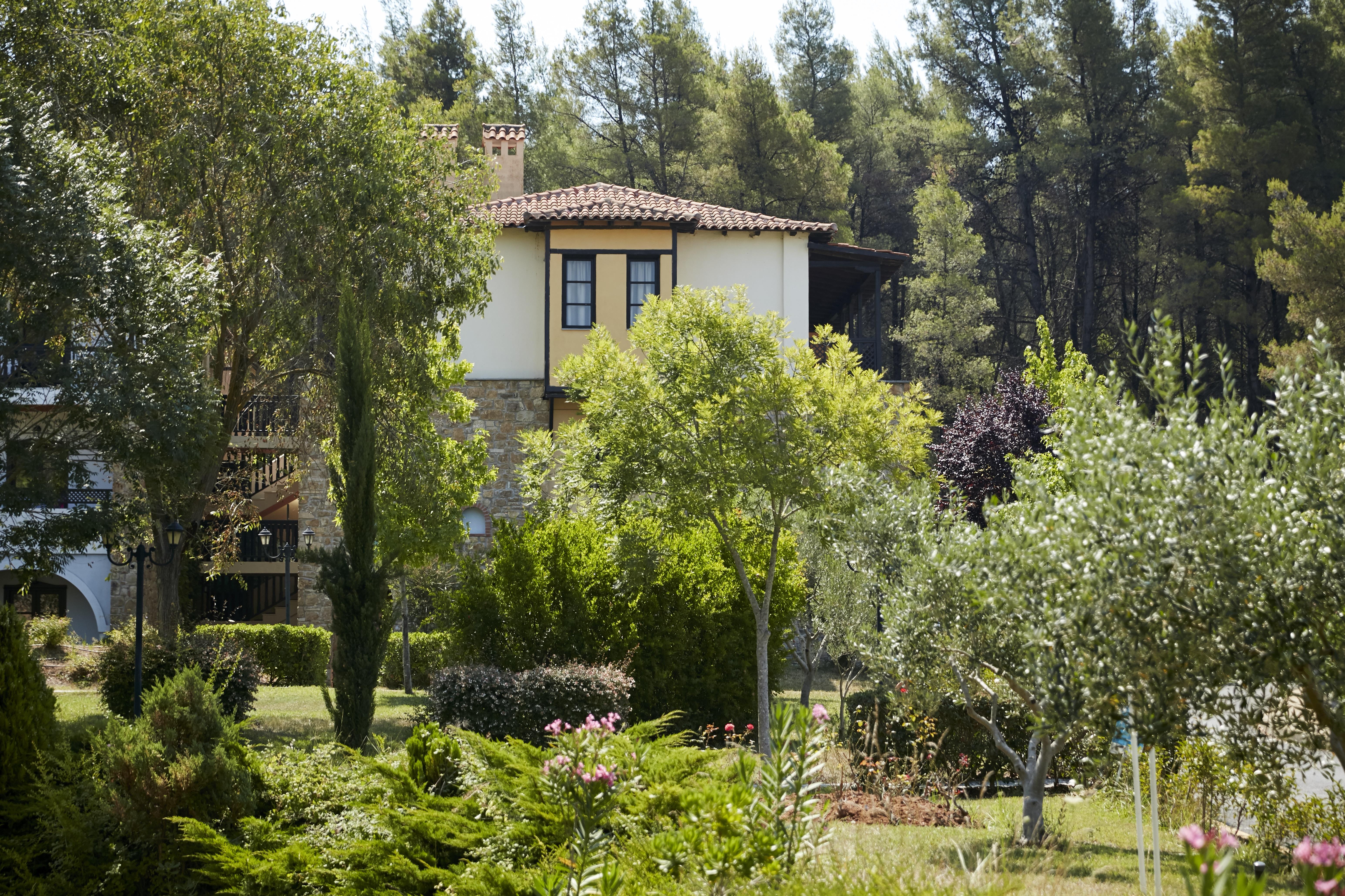 Simantro Resort Sani  Exterior foto The house of the poet in the village of Agia Varvara, Arcadia